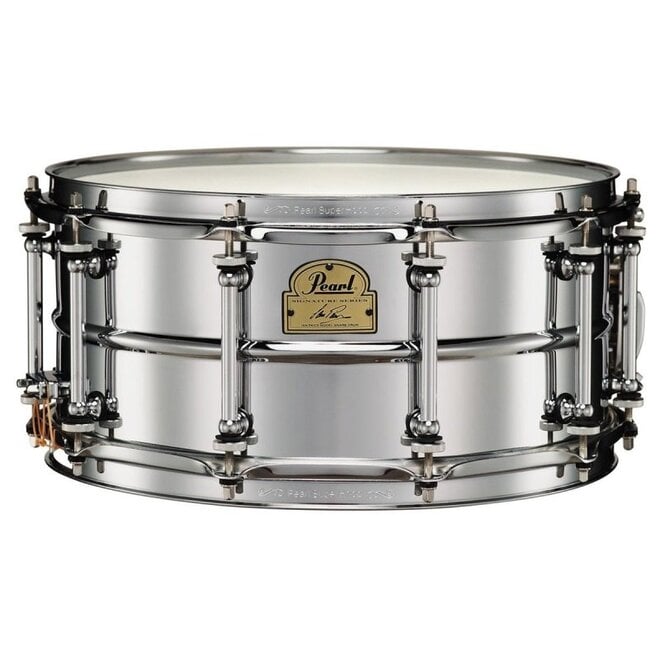 Pearl Ian Paice Beaded Steel Shell Snare Drum, 14 x 6.5"