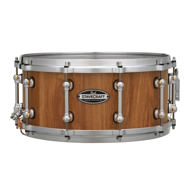 StaveCraft Makha Snare Drum, Hand-Rubbed Natural, 14 x 6.5"