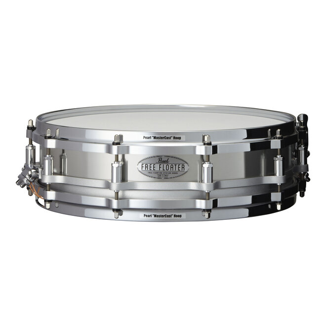 Pearl Free Floater Snare Drum, Stainless Steel, 14 x 3.5"