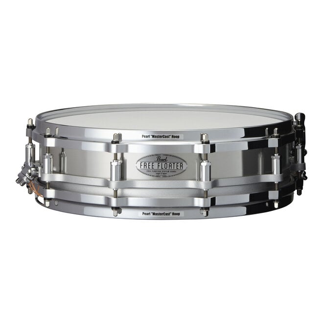 Pearl Free Floater Snare Drum, Stainless Steel, 14 x 3.5"
