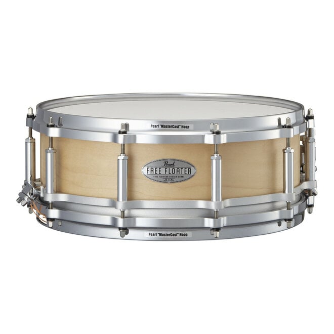 Pearl Free Floater Snare Drum, Maple, 14 x 5"