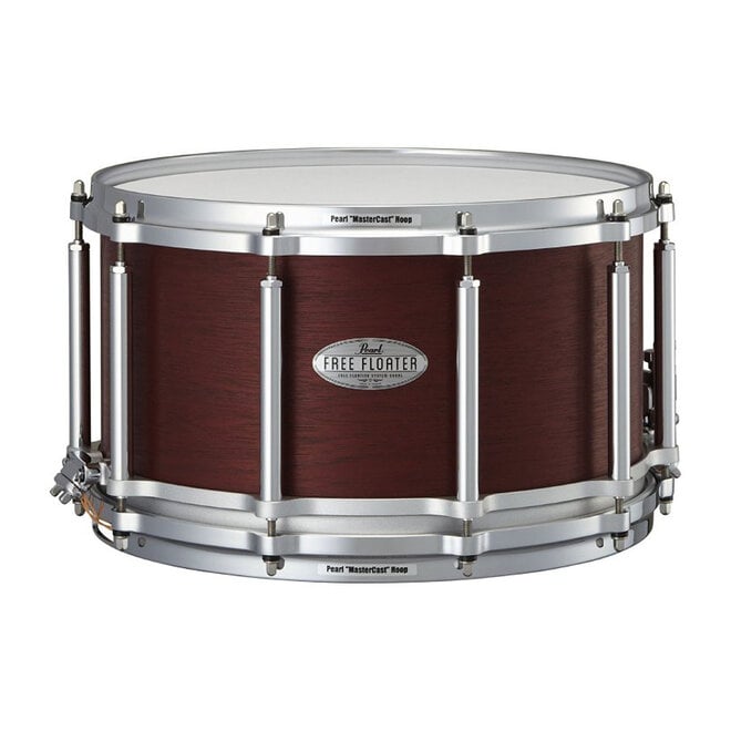 Pearl Free Floater Snare Drum, African Mahogany, 14 x 8"