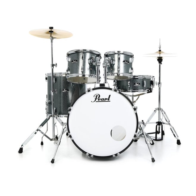 Pearl RS525SC/C Roadshow Series 5-Piece Drum Set, w/Hardware & Cymbals