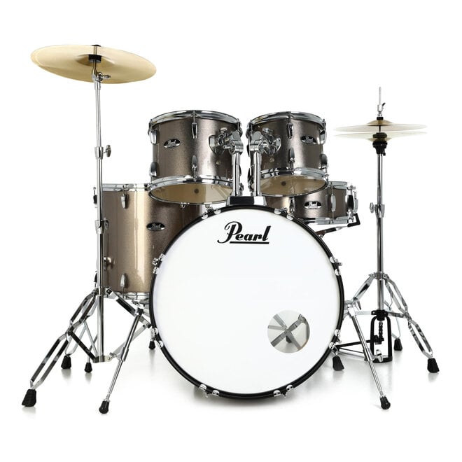 Pearl RS525SC/C Roadshow Series 5-Piece Drum Set, w/Hardware & Cymbals