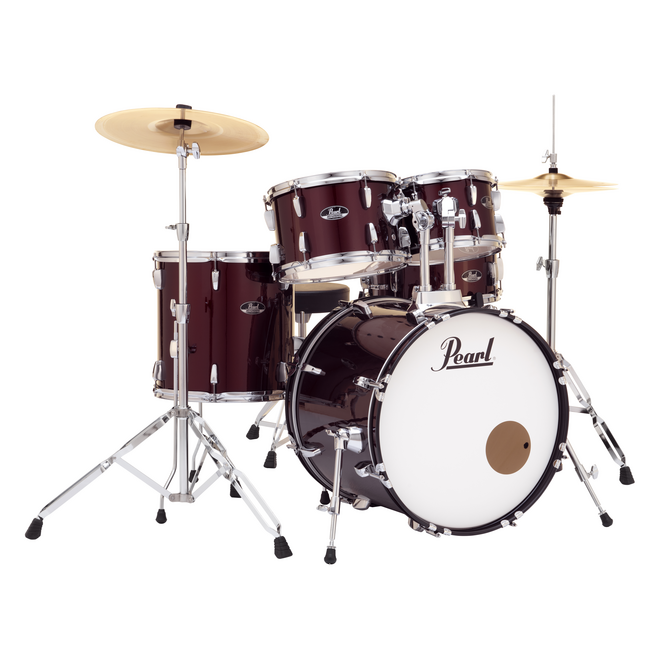 Pearl RS505C/C Roadshow Series 5-Piece Drum Set, w/Hardware & Cymbals