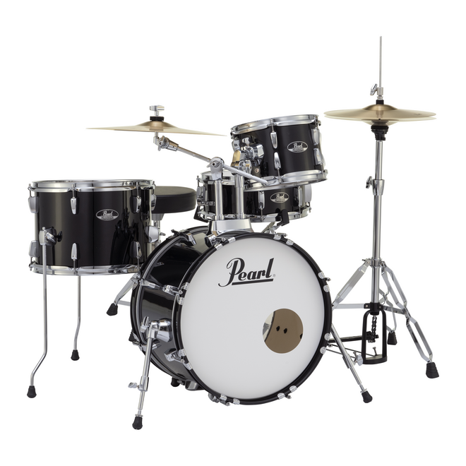 Pearl RS584C/C Roadshow Series 4-Piece Drum Set, w/Hardware & Cymbals