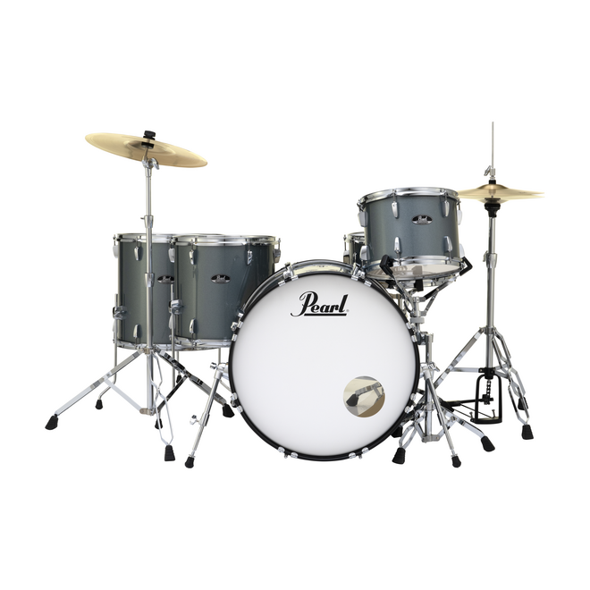 Pearl RS525WFC/C Roadshow Series 5-Piece Drum Set, w/Hardware & Cymbals