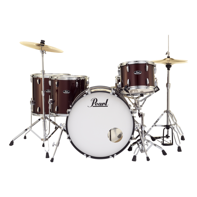 Pearl RS525WFC/C Roadshow Series 5-Piece Drum Set, w/Hardware & Cymbals