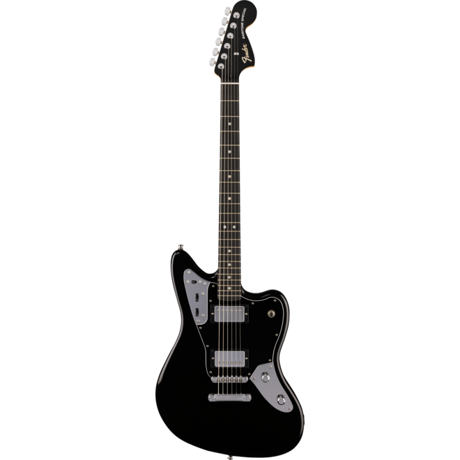 Fender Limited Edition Player Fusion Jaguar Baritone, Ebony Fingerboard, Black