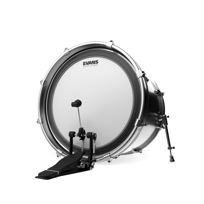 EVANS EMAD UV Coated Bass Drum Batter Head