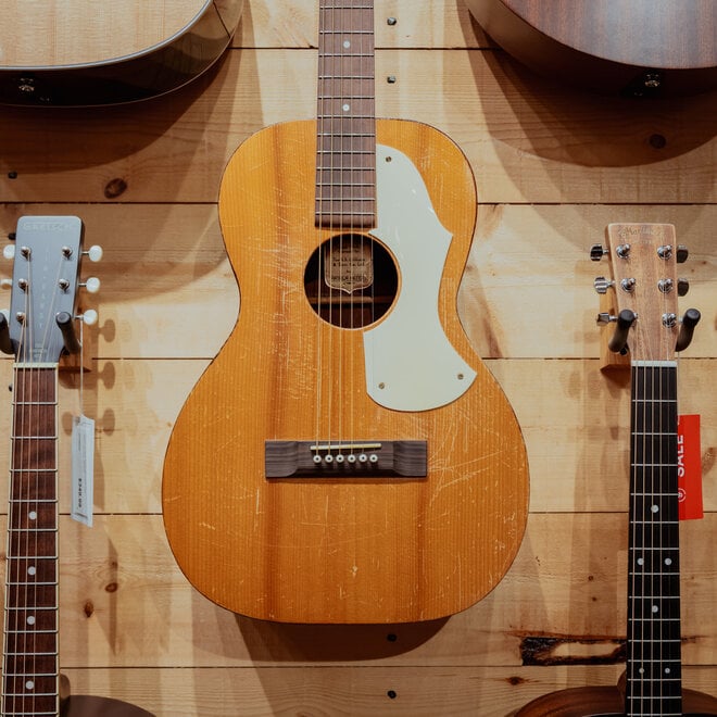 1930s - 1940s Arthur Hensel Artist Parlour X-Braced Acoustic Guitar