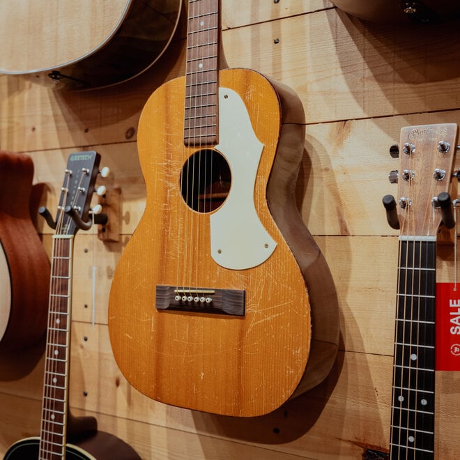 1930s - 1940s Arthur Hensel Artist Parlour X-Braced Acoustic Guitar