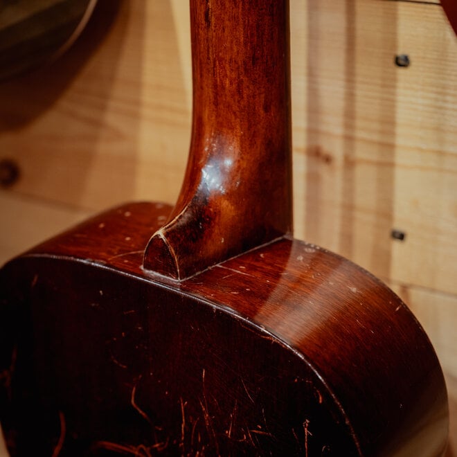 1930s - 1940s Arthur Hensel Artist Parlour X-Braced Acoustic Guitar