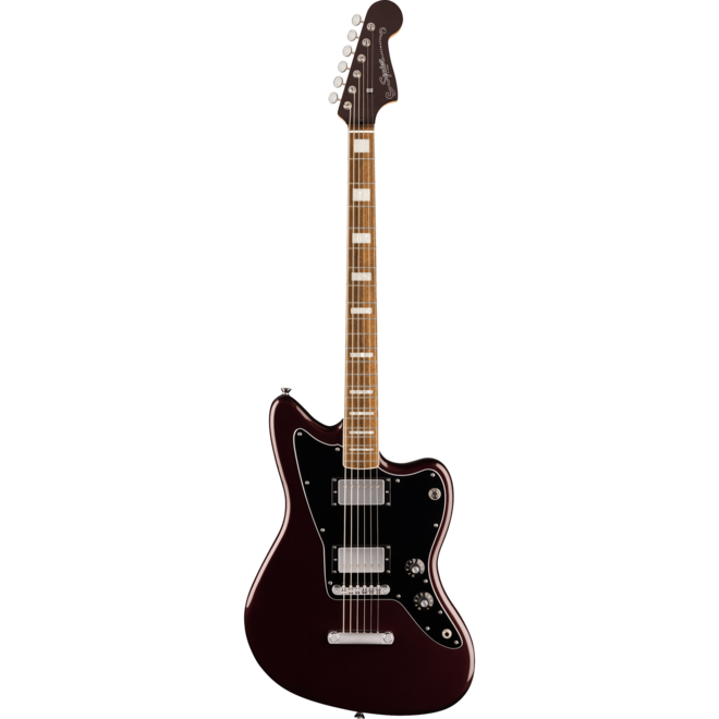 Squier Paranormal Baritone Jazzmaster HH, Laurel Fingerboard, Oxblood