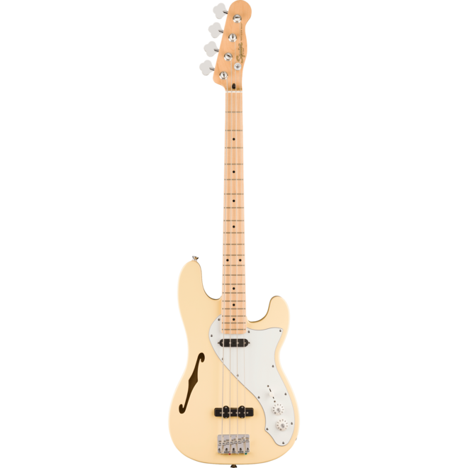 Squier Paranormal Precision Bass Thinline SJ, Maple Fingerboard, Vintage White