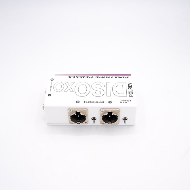 Pinstripe DISOxo POLREV Stereo Line Isolator, w/XLR Polarity Reverse Switch