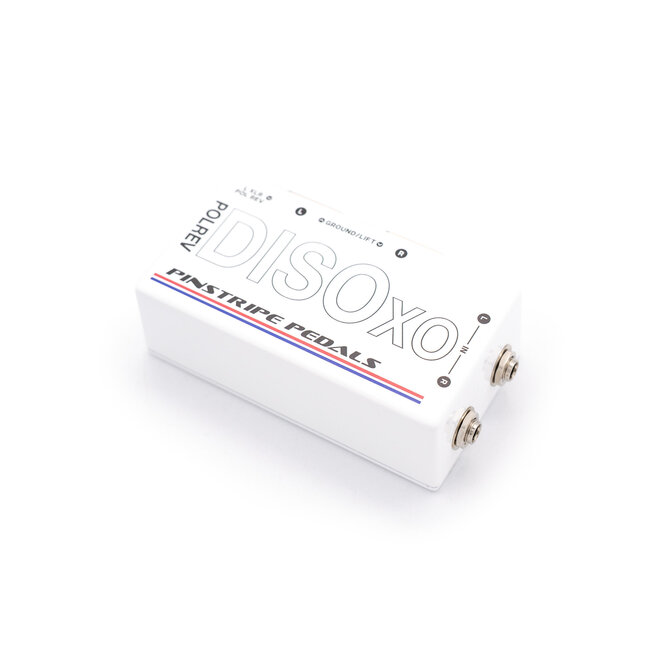 Pinstripe DISOxo POLREV Stereo Line Isolator, w/XLR Polarity Reverse Switch