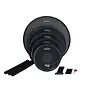 RTOM Black Hole V2 Mesh Drumhead Pack