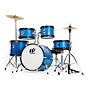 Westbury WST-JR5 5-Piece Junior Drum Set, w/Hardware, Throne & Cymbals