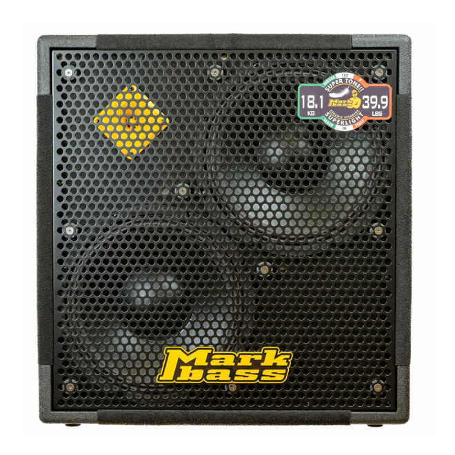 Markbass MB58R 122 P 2x12” 600W Bass Speaker Cabinet, 4 Ohm