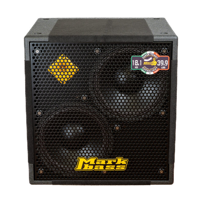 Markbass MB58R 122 P 2x12” 600W Bass Speaker Cabinet, 4 Ohm