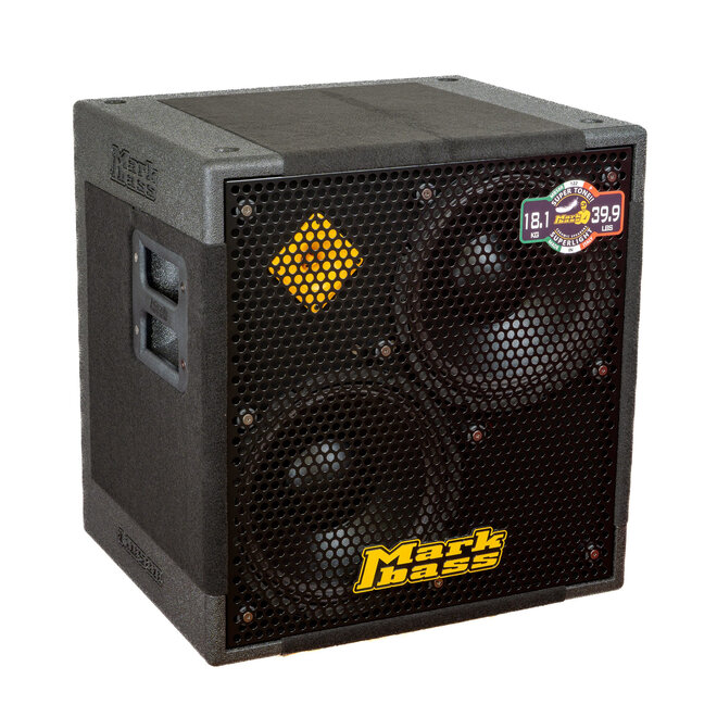 Markbass MB58R 122 P 2x12” 600W Bass Speaker Cabinet, 4 Ohm