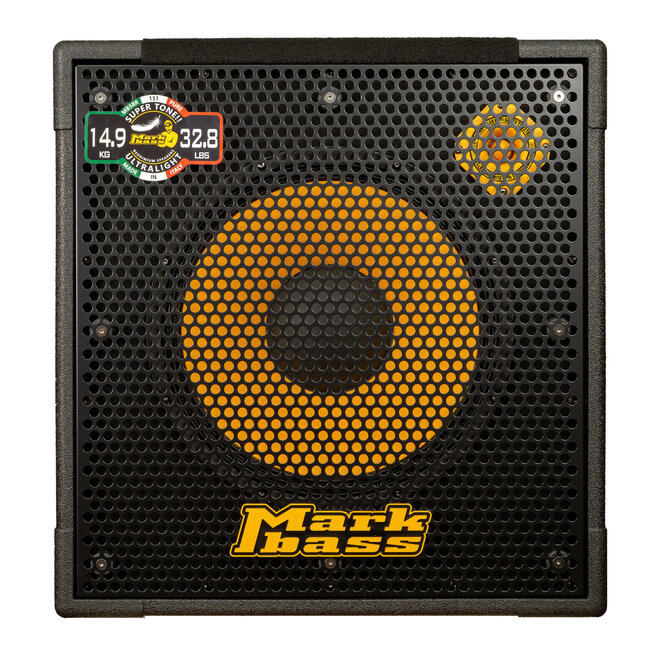 Markbass MB58R 151 Pure 1x15” 400W Bass Speaker Cabinet, 8 Ohm