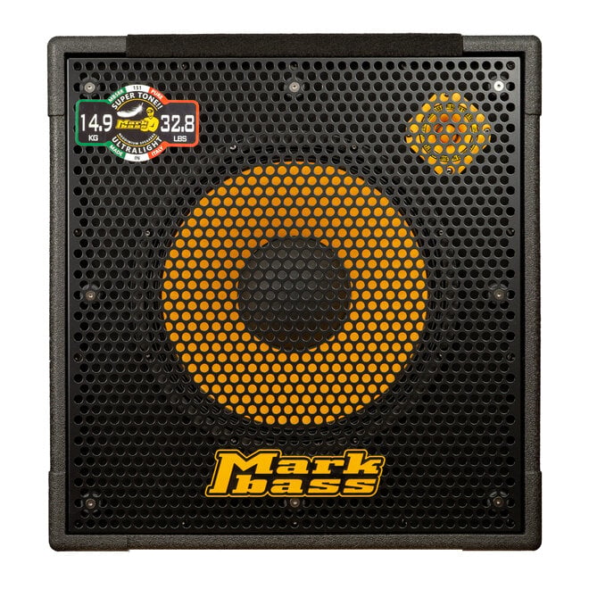 Markbass MB58R 151 Pure 1x15” 400W Bass Speaker Cabinet, 8 Ohm