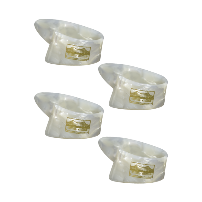 Golden Gate Perloid Thumb Picks (4 Pack)