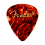 Fender Classic Celluloid Guitar Picks, 351 Shape, Tortoiseshell (12 Pack)