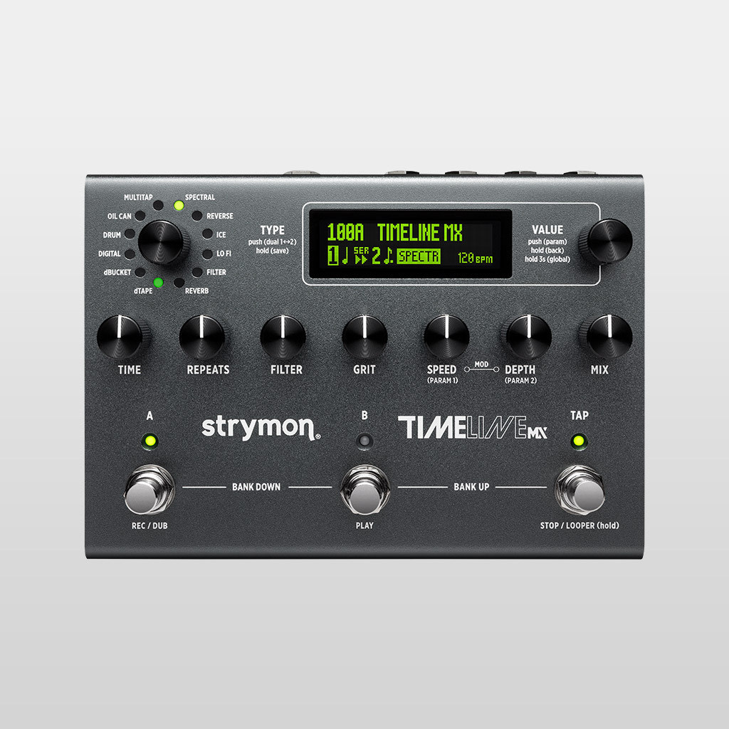 Strymon TimeLine MX Multidimensional Delay Pedal