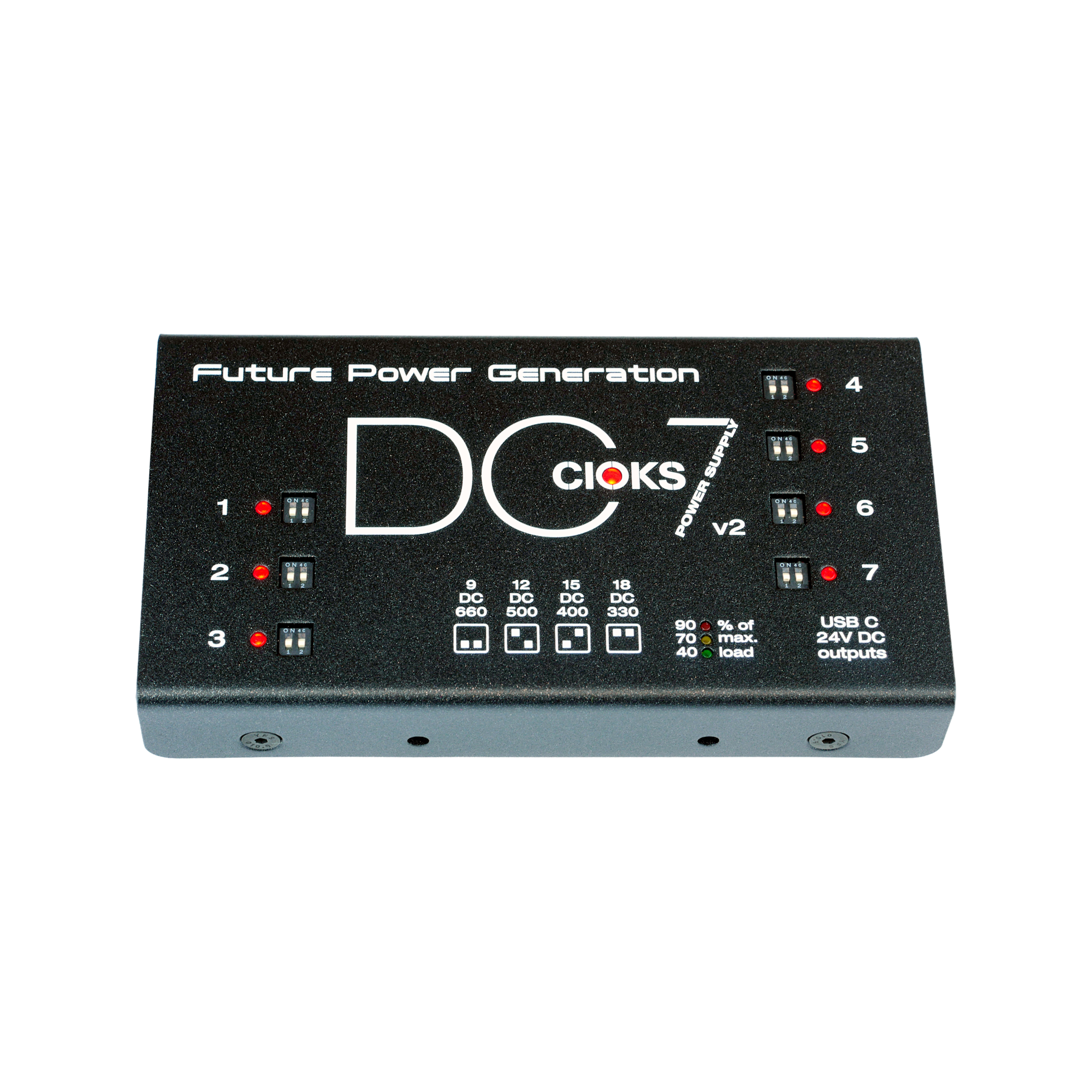 CIOKS DC7 v2 Pedal Power Supply