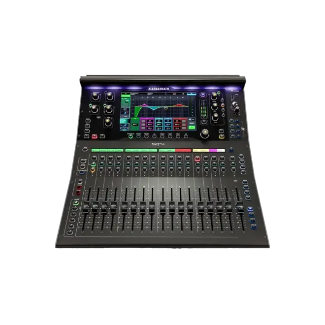 Allen & Heath SQ5+ 48-Channel / 17 Fader Digital Mixer, w/RackUltra FX