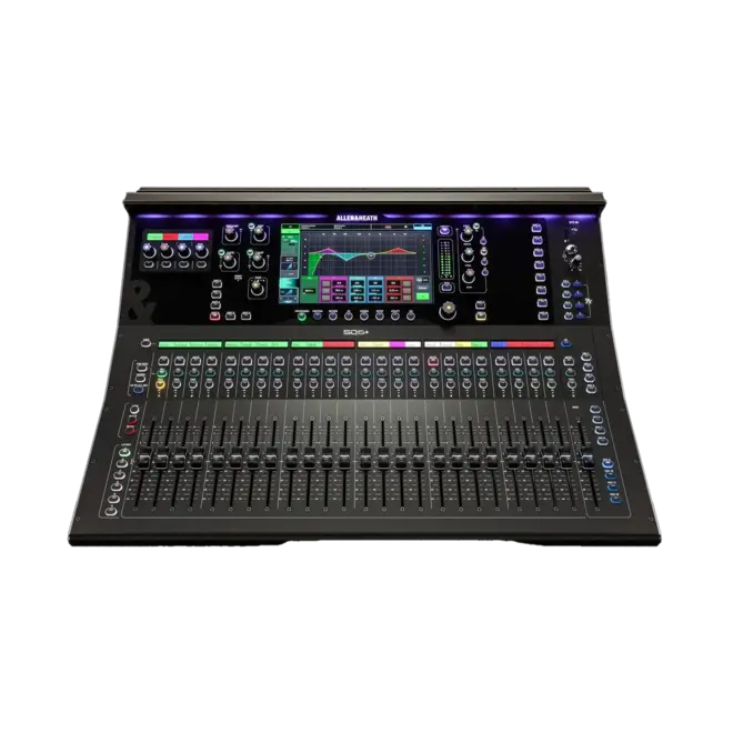 Allen & Heath SQ6+ 48-Channel / 25 Fader Digital Mixer, w/RackUltra FX