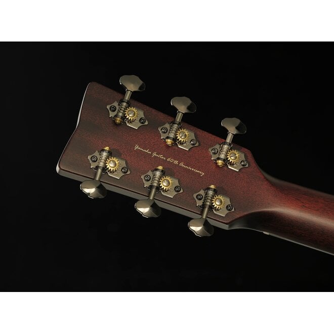 Yamaha Limited Edition 60th Anniversary FG9 Acoustic Guitar, Adirondack Spruce/Guatemalan Rosewood, w/Deluxe Hardshell Case