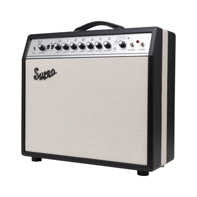 Supro Airwave 1x12" 25W Tube Combo Amplifier, w/On-Board Cab Simulation