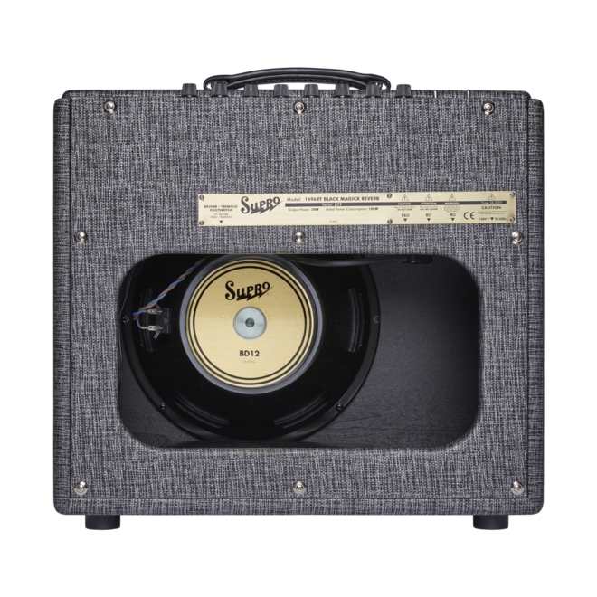 Supro Black Magick Reverb 1x12" 25W Tube Combo Amplifier