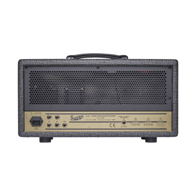 Supro Black Magick Reverb 25W Tube Amplifier Head