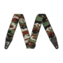 Fender 2" WeighLess Camo Guitar Strap, Woodland