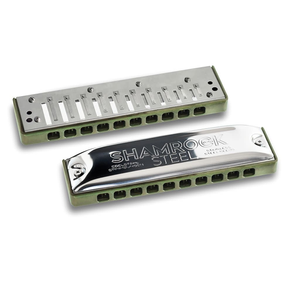 Seydel Shamrock Steel Octave Harmonica