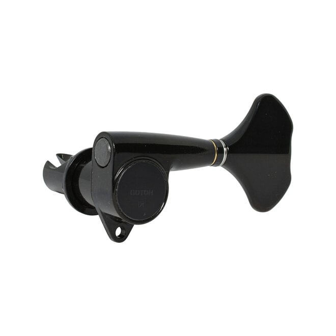 Gotoh GB707 Bass Guitar Machine Head Tuner Set, 2+2, Black