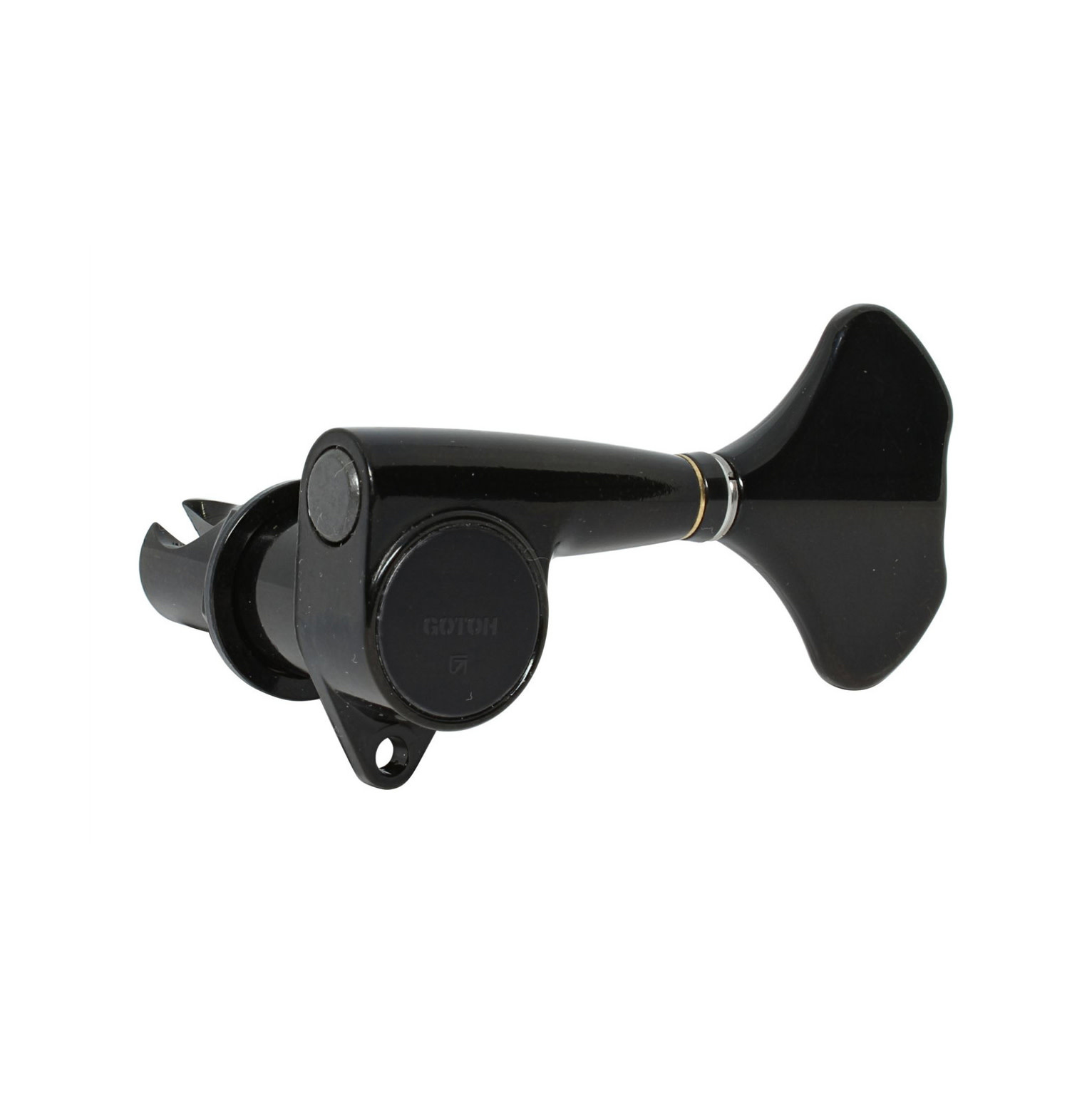 Gotoh GB707 Bass Guitar Machine Head Tuner Set, 2+2, Black
