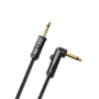D'Addario PW-AGLRA-20 Circuit Breaker Instrument Cable, Right-Angle, 20' (Latching Kill Switch)