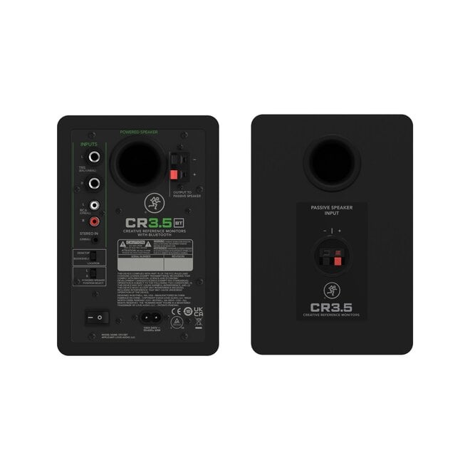 Mackie CR3.5BT Powered Studio Monitors, w/Bluetooth