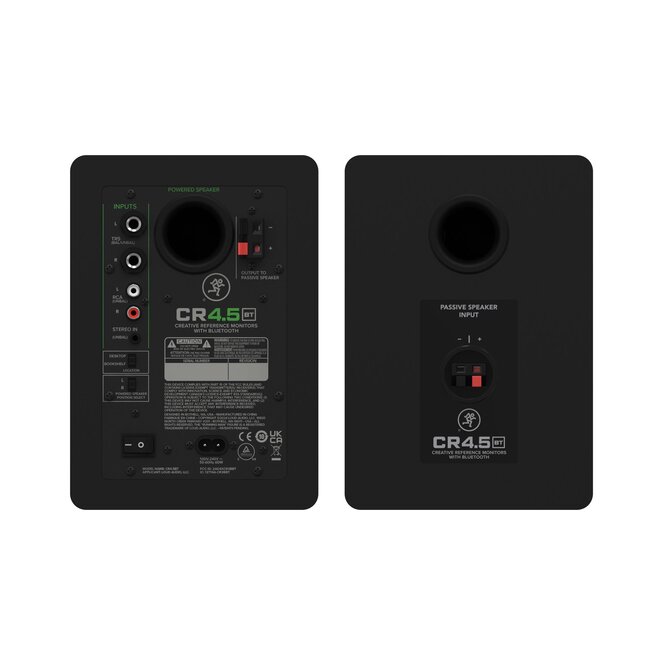 Mackie CR4.5BT Powered Studio Monitors, w/Bluetooth