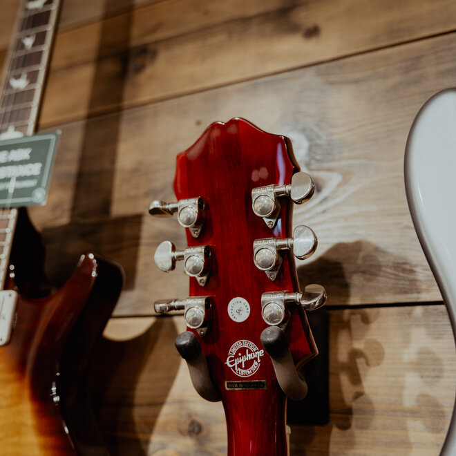 Epiphone Swingster Hollowbody Electric Guitar, Wine Red