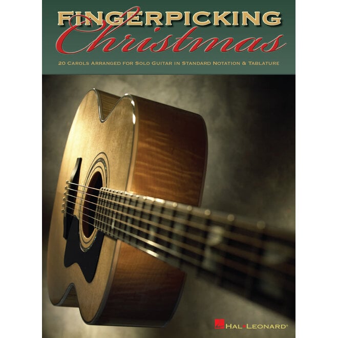 Hal Leonard Fingerpicking Christmas, 20 Carols Arranged for Solo Guitar in Notes & Tablature