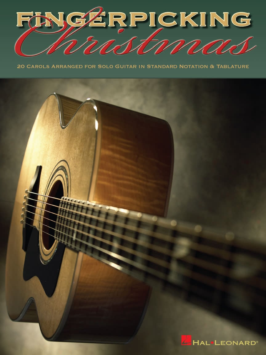 Hal Leonard Fingerpicking Christmas, 20 Carols Arranged for Solo Guitar in Notes & Tablature