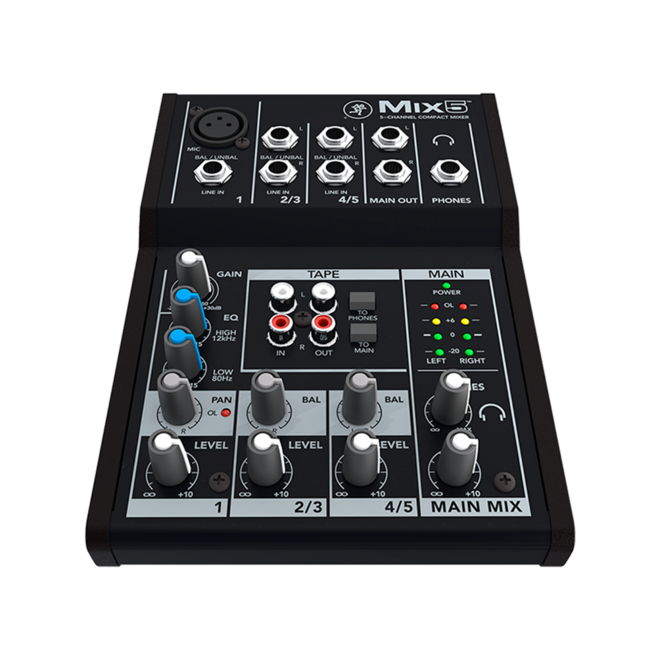 Mackie Mix5 5-Channel Compact Mixer