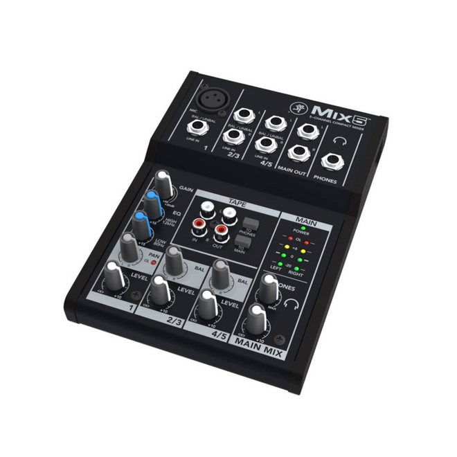 Mackie Mix5 5-Channel Compact Mixer